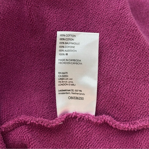 Pilcro Notch Neck Sweatshirt Size XL - Picture 12 of 12